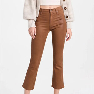 NWOT. Pistola denim in coated cognac. Size 26. Never worn.
